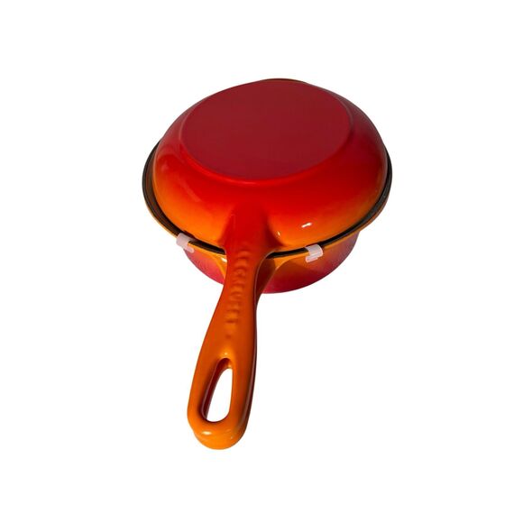 New In Box Le Creuset Multifunction Pan, 2.5 Qt. 2 in 1 Frame Orange Sauté Pan - Picture 5 of 11